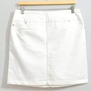 S.C. &‎ CO Ladies' Denim Skort White